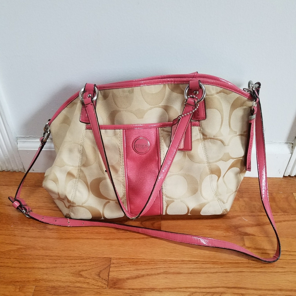 Coach bag 2-way carry